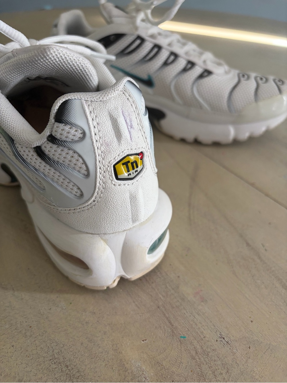 Vintage Nike Air Max Plus Dusty Cactus AO9340-100 Size 5.5Y / Women’s Size 7 - Picture 4 of 9